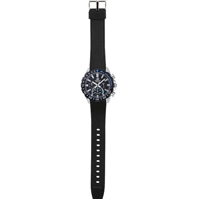 Casio Edifice Solar Powered Chronograph Black Dial Men 47mm ED477 EFS-S550PB-1AV