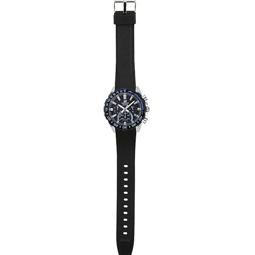 Casio Edifice Solar Powered Chronograph Black Dial Men 47mm ED477 EFS-S550PB-1AV