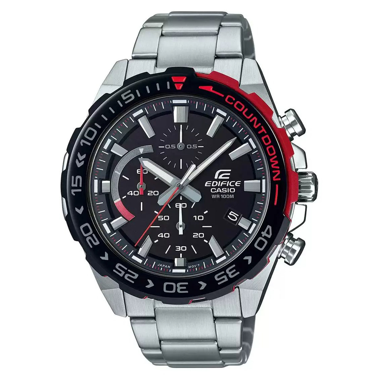 Casio Edifice Black Dial Men 43.2mm