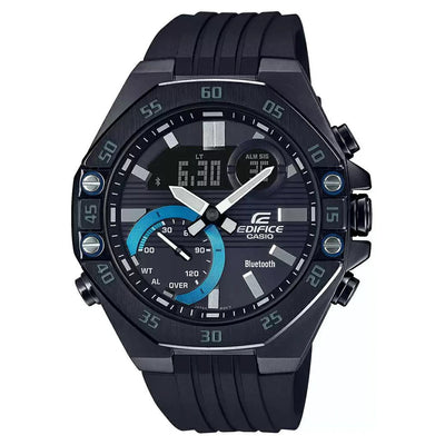 Casio Edifice Bluetooth Black Dial Men 48.5mm ED496
