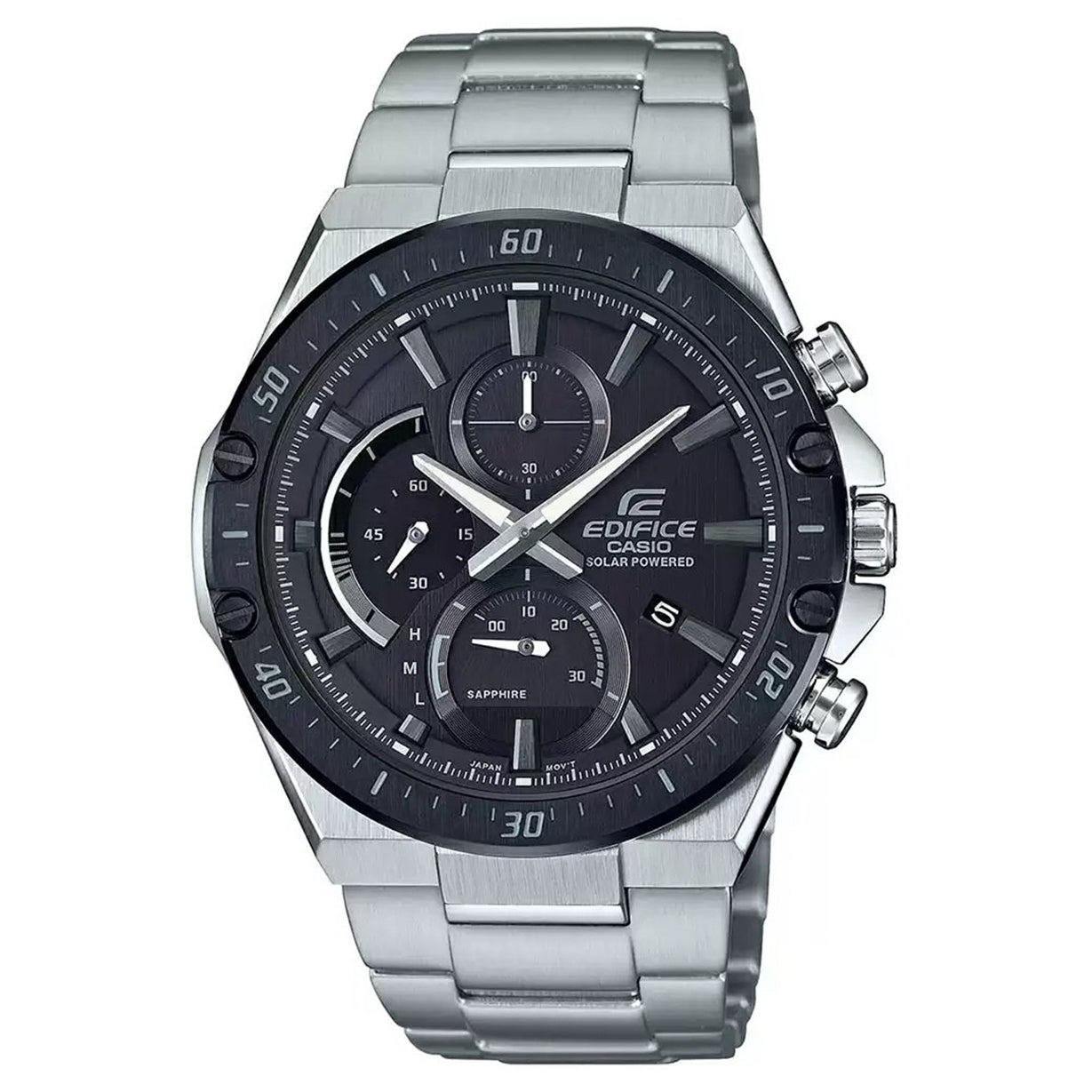 Casio Edifice  Black Dial Men 45.4mm