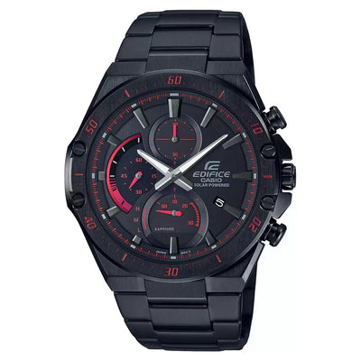 Casio Edifice  Black Dial Men 45.4mm
