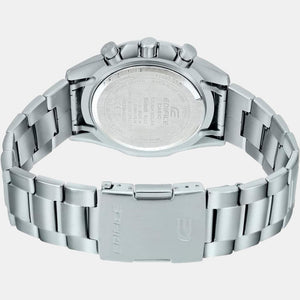 Edifice Men Quartz Black Dial Chronograph Stainless Steel Watch ED500