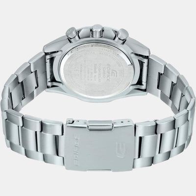 Edifice Men Quartz Black Dial Chronograph Stainless Steel Watch ED500