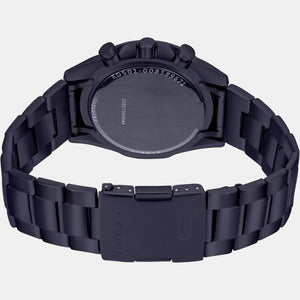 Edifice Men Quartz Black Dial Chronograph Stainless Steel Watch ED501