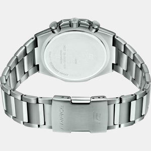 Edifice Men Quartz Black Dial Chronograph Stainless Steel Watch ED503