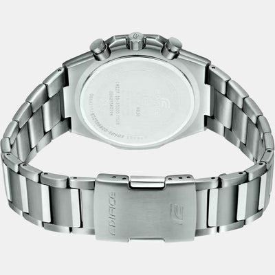 Edifice Men Quartz Black Dial Chronograph Stainless Steel Watch ED503