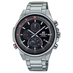 Casio Edifice  Black Dial Men 45.3mm