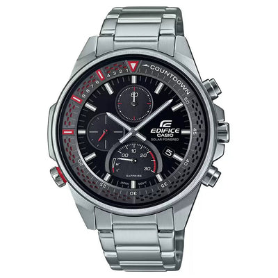 Casio Edifice  Black Dial Men 45.3mm