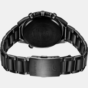 Edifice Men Quartz Black Dial Chronograph Stainless Steel Watch ED510