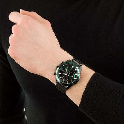 Casio Edifice Standard Chronograph Black Dial Men 47.1mm ED514 EFR-571DC-1AV