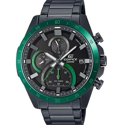 Casio Edifice Standard Chronograph Black Dial Men 47.1mm ED514 EFR-571DC-1AV
