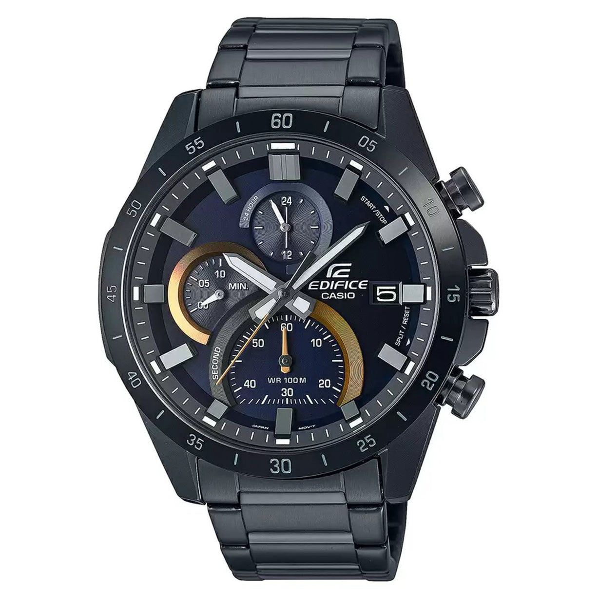 Casio Edifice  Blue Dial Men 47.1mm
