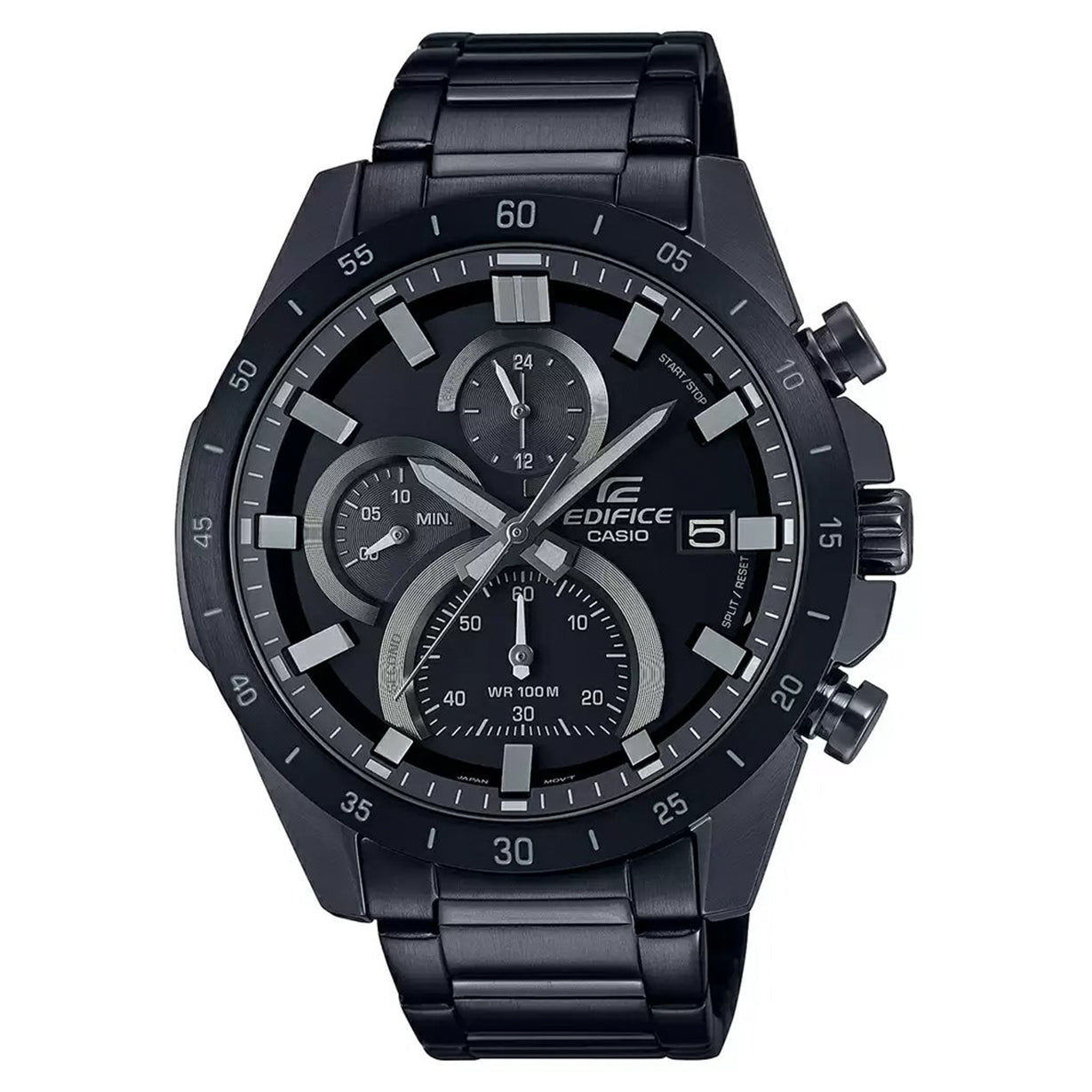 Casio Edifice  Black Dial Men 47.1mm