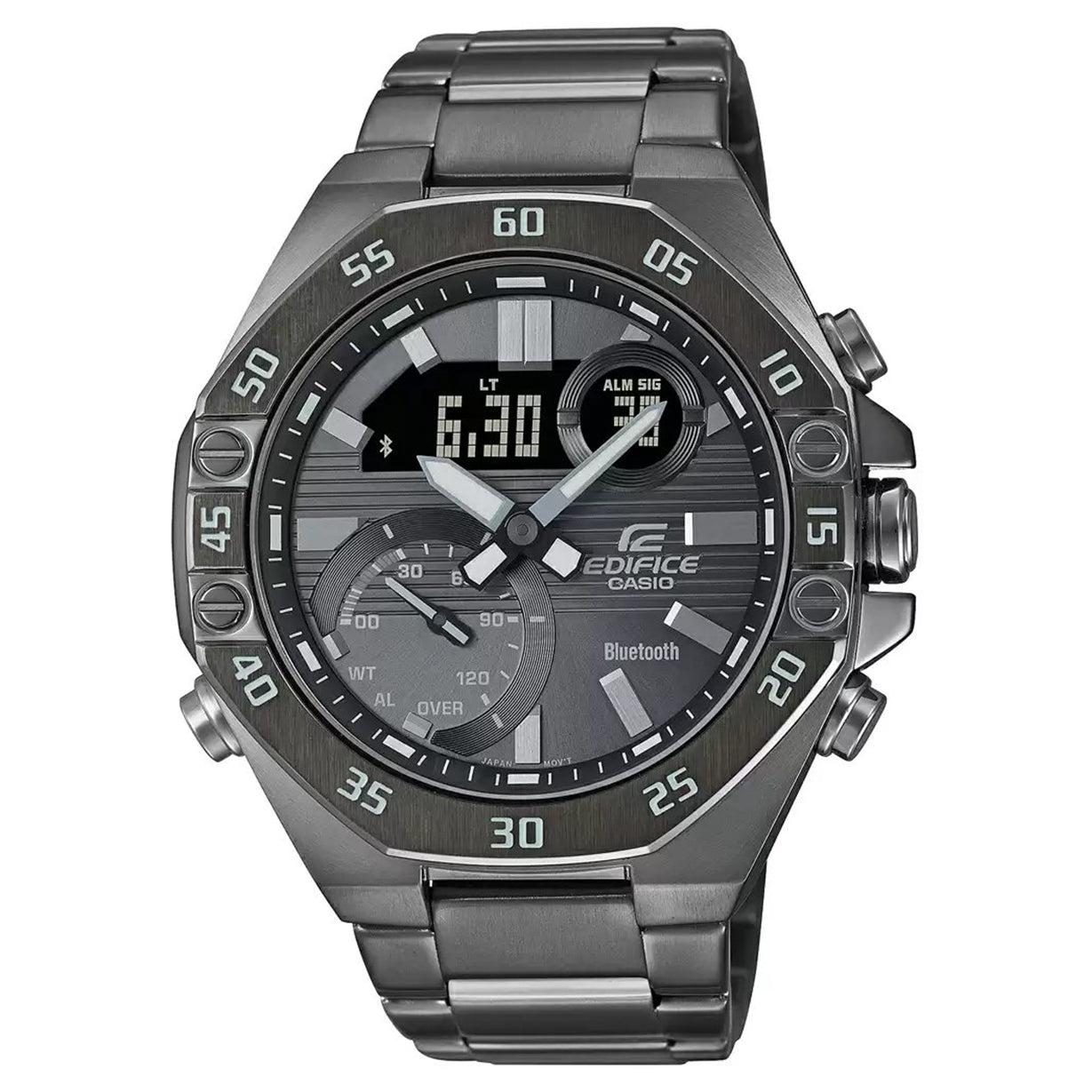 Casio Edifice  Grey Dial Men 48.5mm