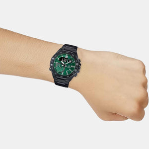 Edifice Men Quartz Green Dial Analog-Digital Stainless Steel Watch ED526