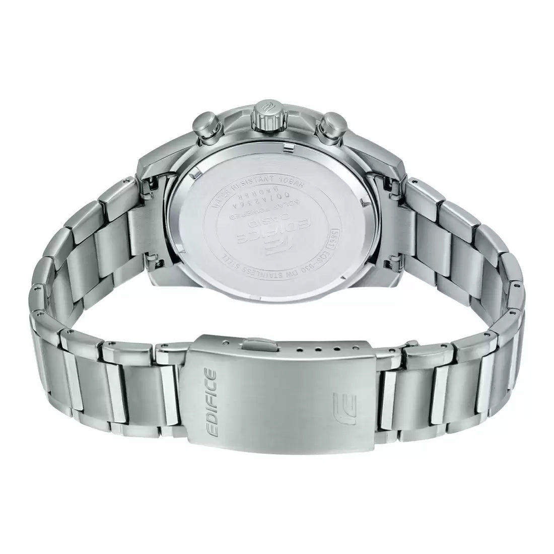 Casio Edifice  Silver Dial Men 45.3mm