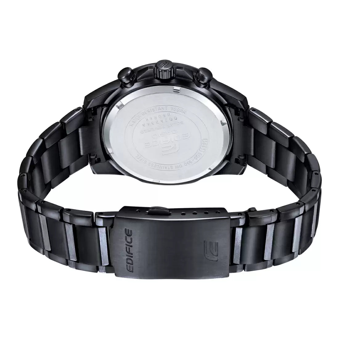 Casio Edifice  Black Dial Men 45.3mm