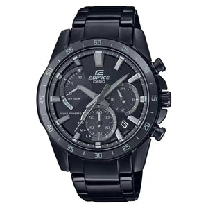 Casio Edifice  Black Dial Men 45.3mm