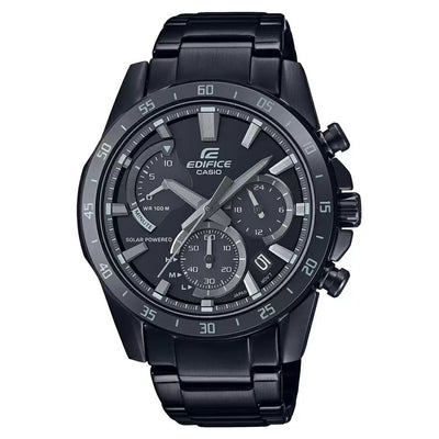 Casio Edifice  Black Dial Men 45.3mm