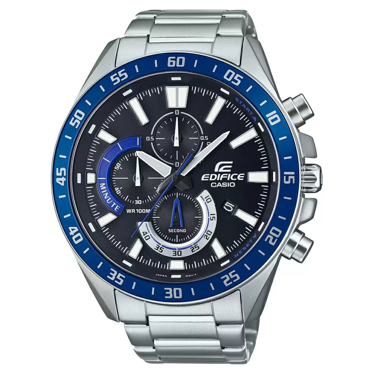 Casio Edifice  Black Dial Men 43.8mm