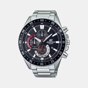 Edifice Men Quartz Blue Dial Chronograph Stainless Steel Watch ED532