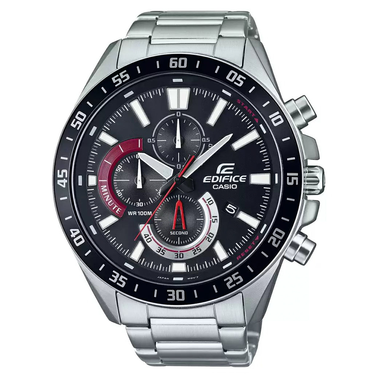 Casio Edifice  Black Dial Men 43.8mm