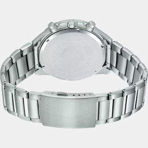 Edifice Men Quartz Blue Dial Chronograph Stainless Steel Watch ED533