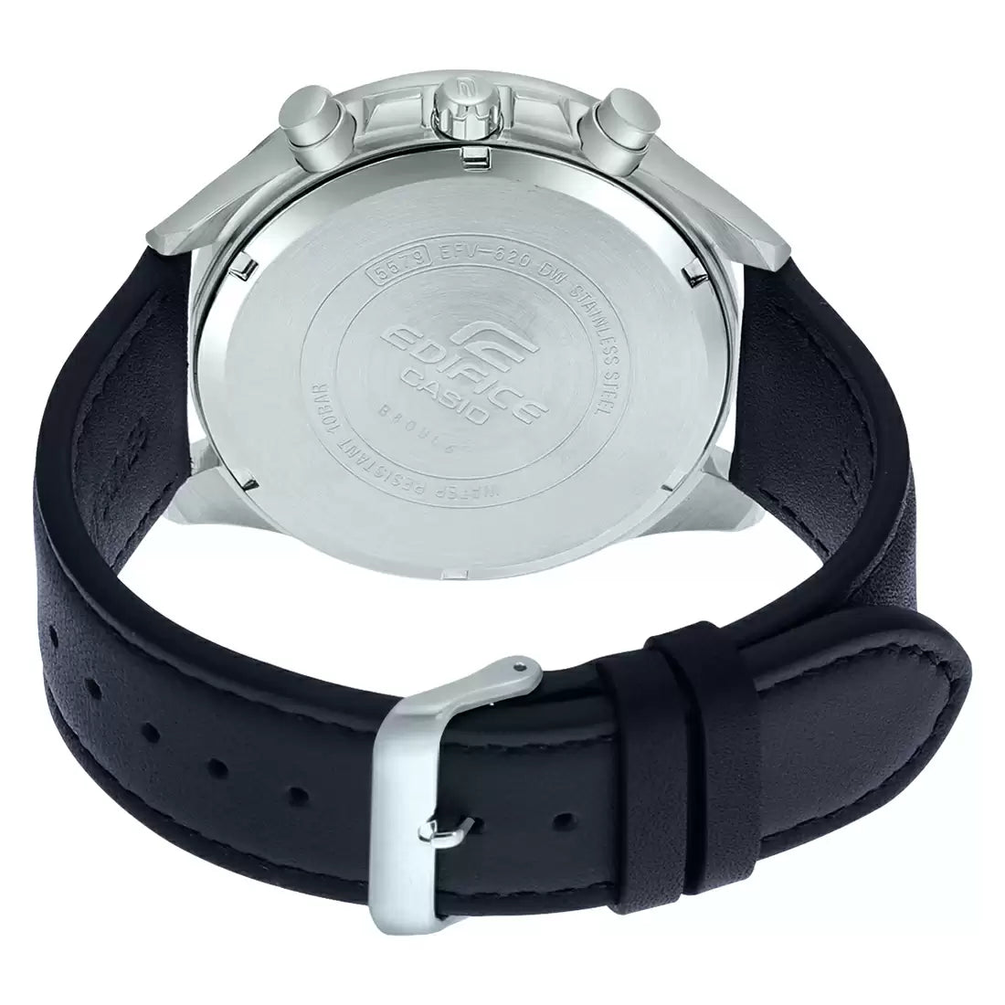 Casio Edifice  Black Dial Men 47.8mm
