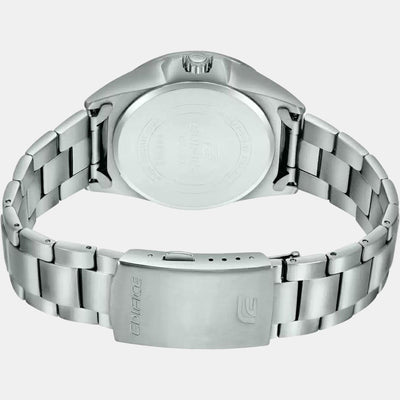 Edifice Men Quartz Blue Dial Analog Stainless Steel Watch ED536