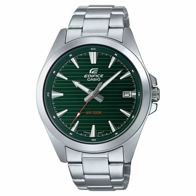 Casio Edifice  Green Dial Men 43.9mm