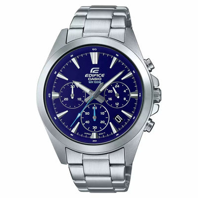 Casio Edifice  Blue Dial Men 43.9mm