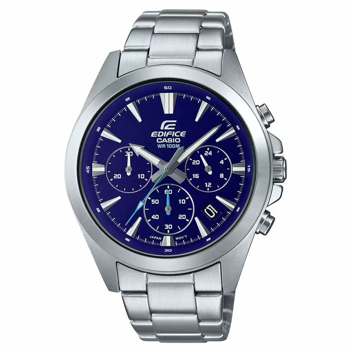 Casio Edifice  Blue Dial Men 43.9mm