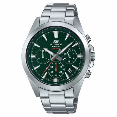 Casio Edifice  Green Dial Men 43.9mm