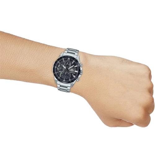 Casio Edifice Solar Powered Chronograph Black Dial Men 45.5mm ED547 EQS-940DB-1AV