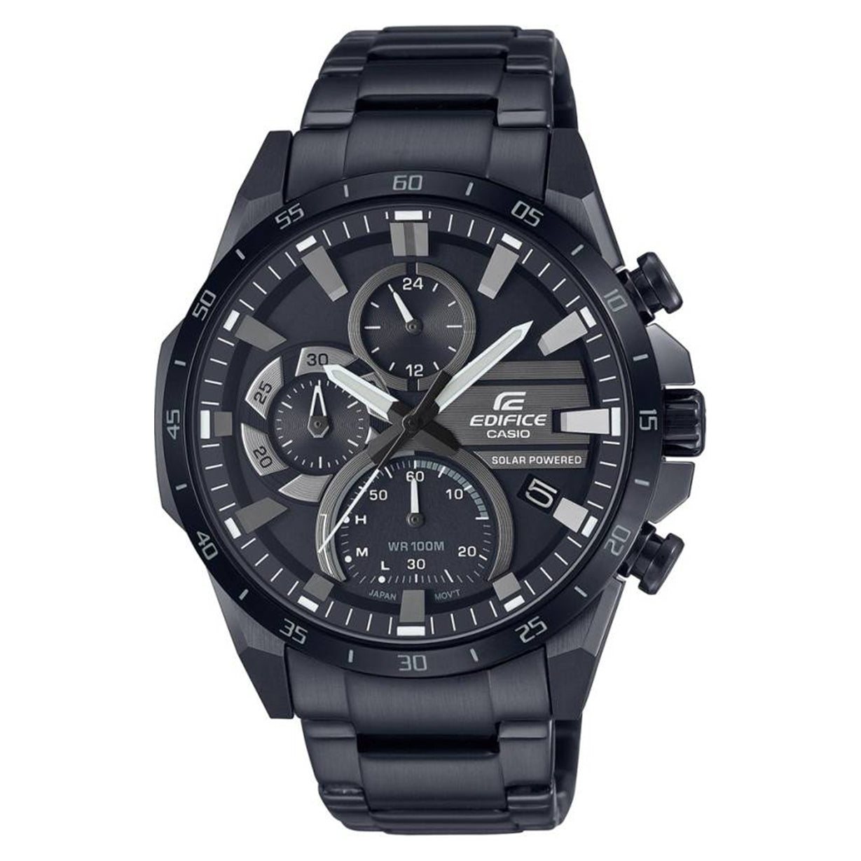 Casio Edifice  Black Dial Men 45.5mm