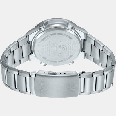 Edifice Men Quartz Black Dial Chronograph Stainless Steel Watch ED550