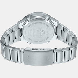Edifice Men Quartz Black Dial Chronograph Stainless Steel Watch ED551