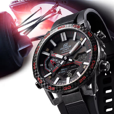 Casio Edifice Sospensione Black Dial Men 47.8mm ED563 ECB-2000PB-1A