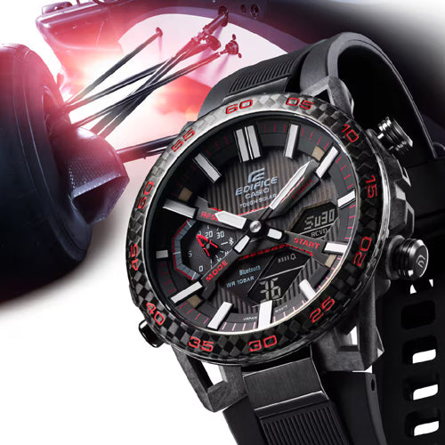 Casio Edifice Sospensione Black Dial Men 47.8mm ED563 ECB-2000PB-1A
