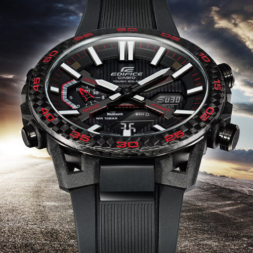 Casio Edifice Sospensione Black Dial Men 47.8mm ED563 ECB-2000PB-1A