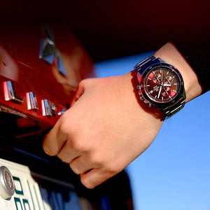 Casio Edifice Standard Chronograph Red Dial Men 43.8mm ED569 EFR-526D-5CV
