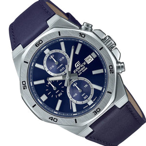 Casio Edifice Standard Chronograph Blue Dial Men 44.3mm ED587 EFV-640L-2AV