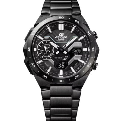 Casio Edifice Windflow Black Dial Men 48.2mm ED589 ECB-2200DC-1A