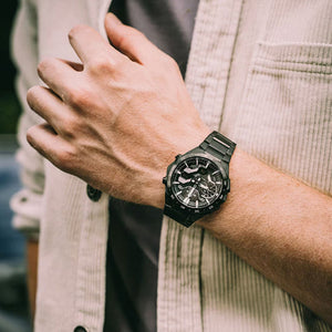 Casio Edifice Windflow Black Dial Men 48.2mm ED589 ECB-2200DC-1A
