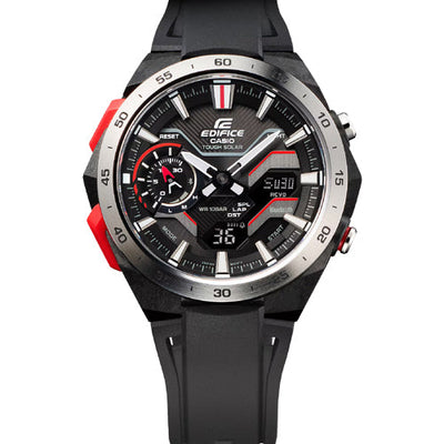 Casio Edifice Windflow Black Dial Men 48.2mm ED591 ECB-2200P-1A