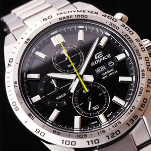 Casio Edifice Standard Chronograph Black Dial Men 42.3mm ED593 EFR-574D-1AV