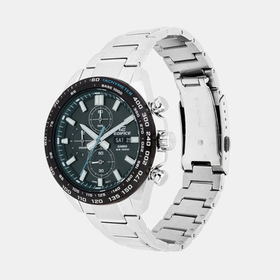Edifice Men Quartz Green Dial Chronograph Stainless Steel Watch ED595