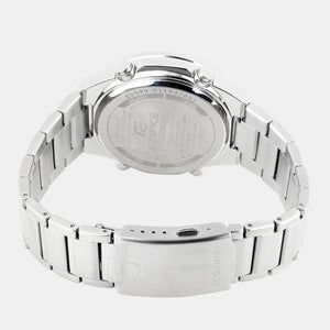 Edifice Men Quartz Blue Dial Analog-Digital Stainless Steel Watch ED599