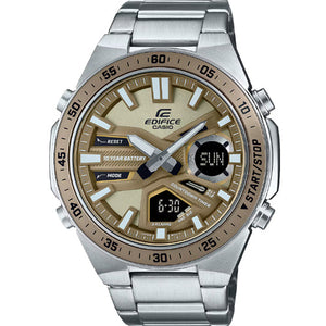 Casio Edifice  Brown Dial Men 46.9mm ED600 EFV-C110D-5A